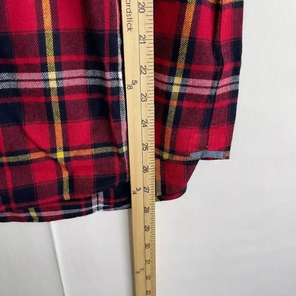 Joe's The Shirt Brush Red Plaid Button Down Shirt - Picture 5 of 13
